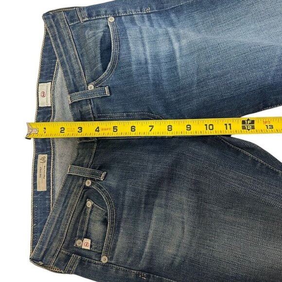 AG Adriano Goldschmied The Stilt Cigarette Leg Blue Denim Jeans 27R Womens - Picture 11 of 11